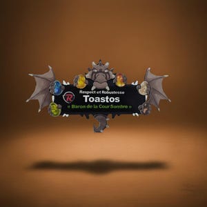 Ornement Dofus personnalisé en bois artisanal