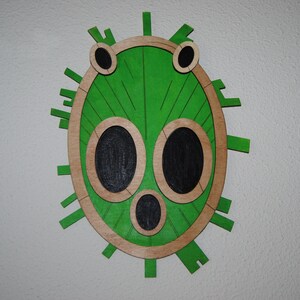 3D ウッドのテルダラ ドフス シールド。