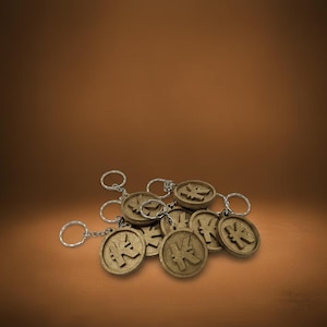 Dofus Kamas Keychain.
