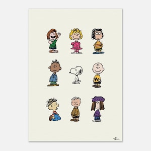 Hand Sketched Snoopy Print