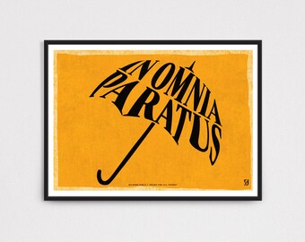In Omnia Paratus Poster Etsy