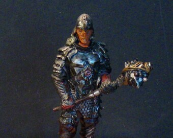 Lord of the Rings Uruk Hai Warrior collectible miniature #23 Eaglemoss ...