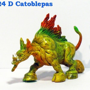 Catoblepas Monster in my Pocket MIMP MEG 2nd Generation #24 (D)