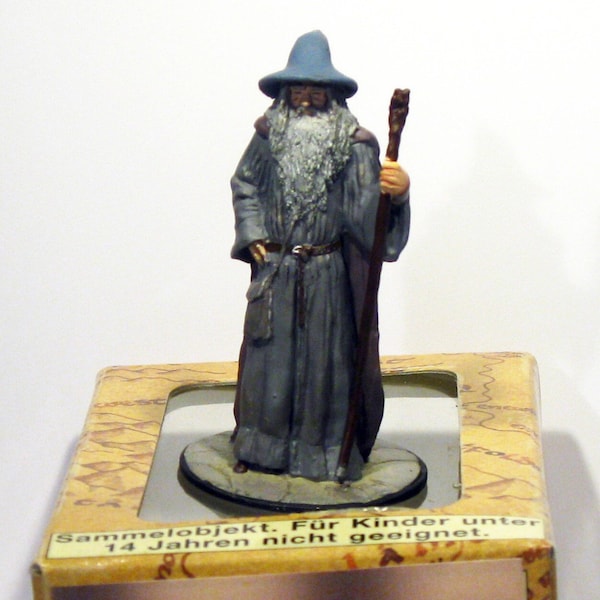 Herr der Ringe Gandalf der Graue Sammlerminiatur von Eaglemoss #22 (K)