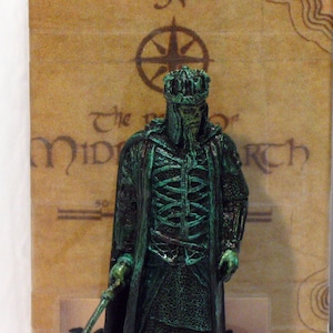 Il Signore degli Anelli Re dei Morti MAGNET SWORD miniatura in metallo da collezione Eaglemoss Collezione Il Signore degli Anelli n. 26 (J)