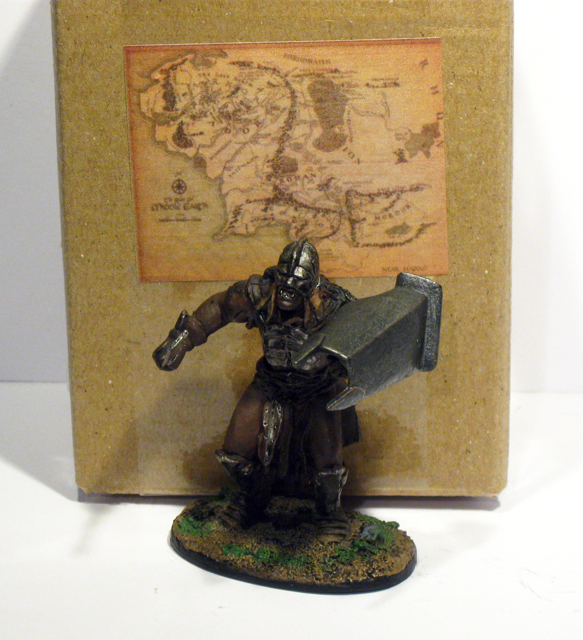 Lord of the Rings Uruk Hai Warrior Collectible Miniature - Etsy