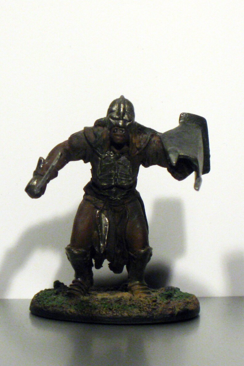 Lord of the Rings Uruk Hai Warrior Collectible Miniature - Etsy