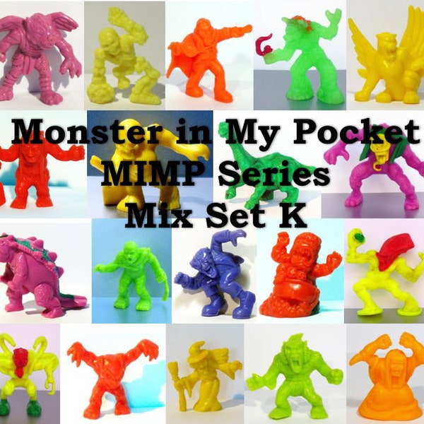 Monster in my pocket Mix set K MIMP mix of series 1, 2, 4 and 6