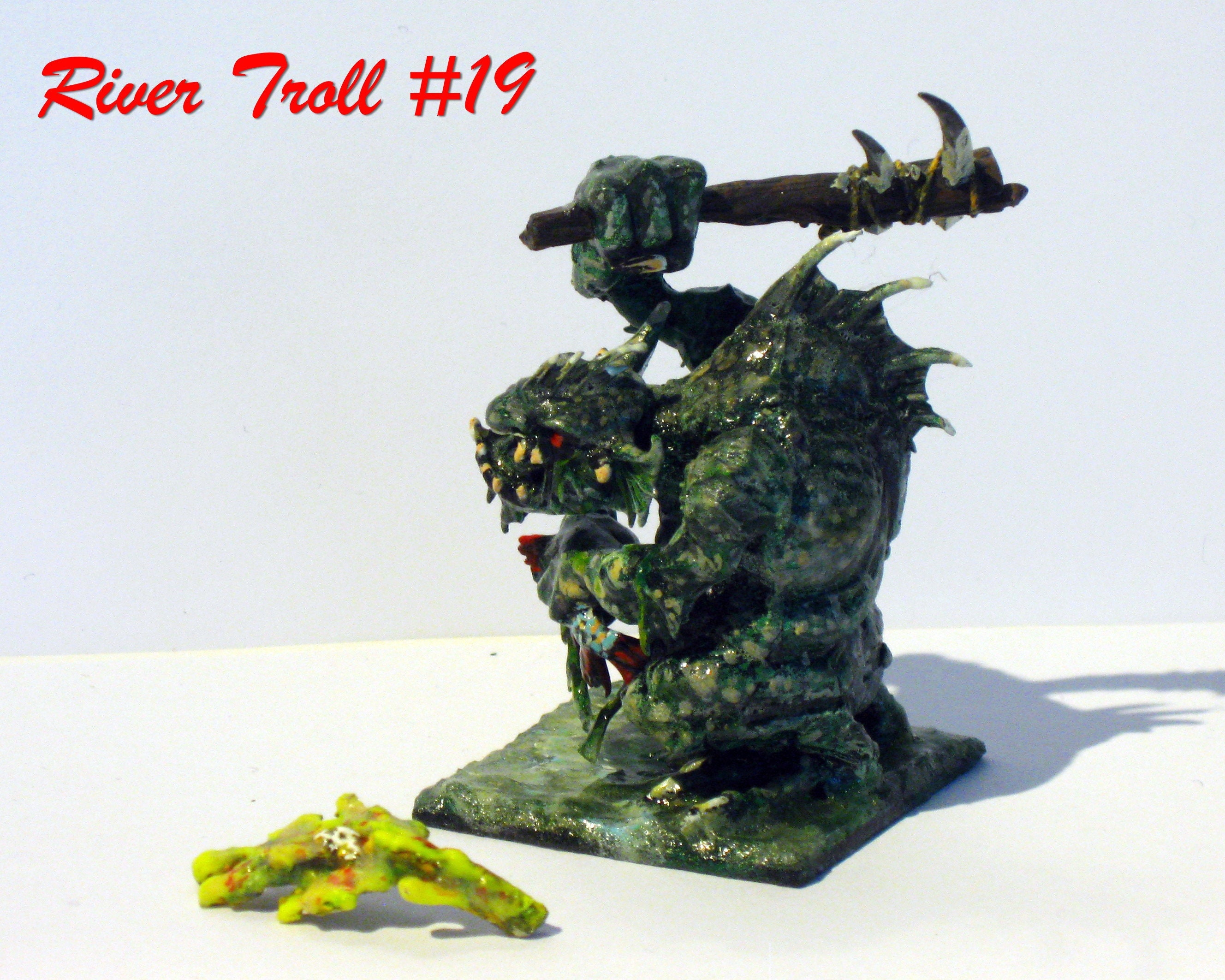 River Troll Troggoth #19 Warhammer Fantasy Miniature Games