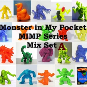 Monster in my pocket Mixset Een MIMP-mix van series 1, 2, 4 en 6