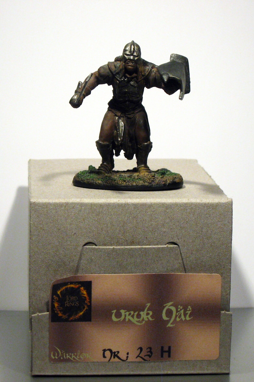 Lord of the Rings Uruk Hai Warrior Collectible Miniature - Etsy