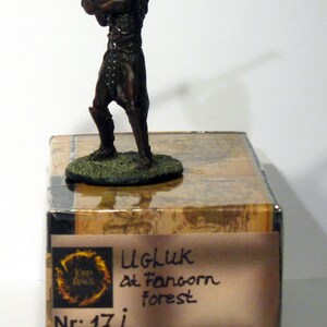 Lord of the Rings Ugluk Uruk Hai Orc Captain Collectible Miniature ...