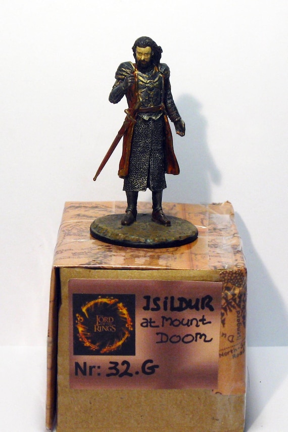 Figurine Le Seigneur Des Anneaux En Plomb - Le Servant De L'Anneau 2005 Par Eaglemoss