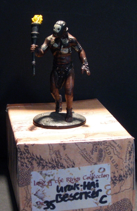 Lord of the Rings Uruk Hai Berserker Collectible Metal - Etsy