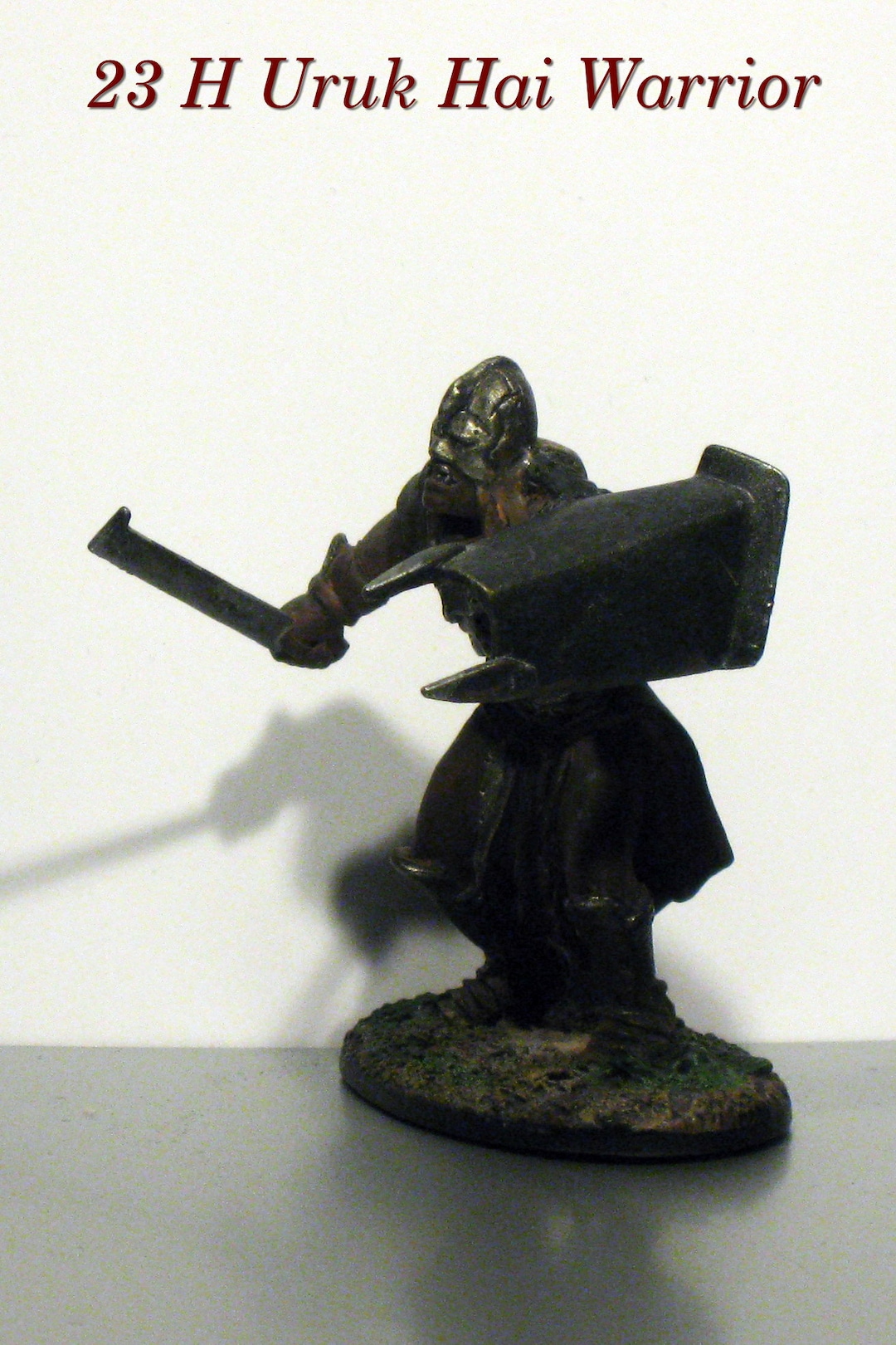 Lord of the Rings Uruk Hai Warrior Collectible Miniature - Etsy