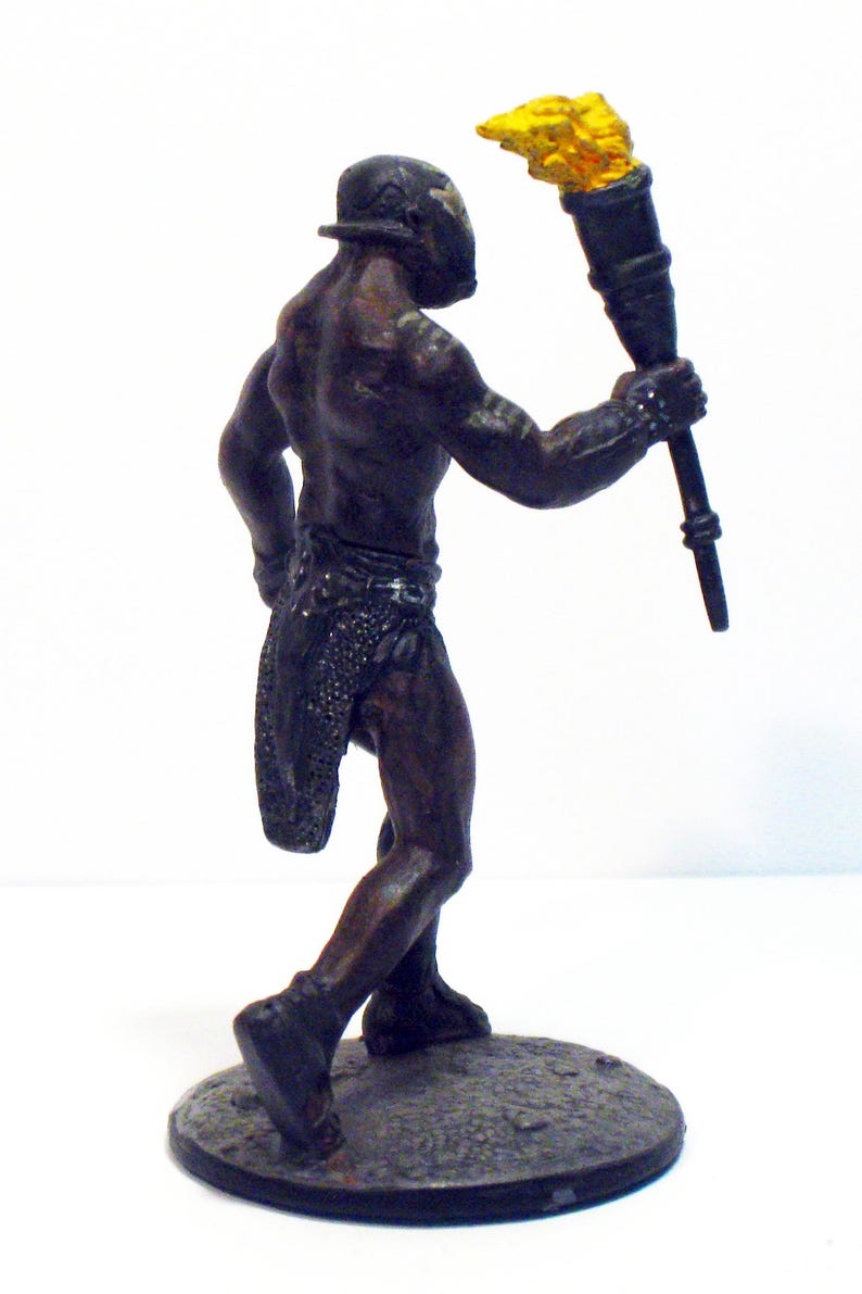 Lord of the Rings Uruk Hai Berserker Collectible Metal Miniature ...
