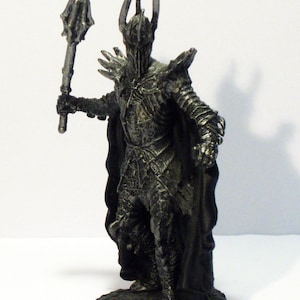 Lord of the Rings Sauron the Dark Lord at Dagorlad Plain verzamelbare metalen miniatuur Eaglemoss collectie 161 K image 2