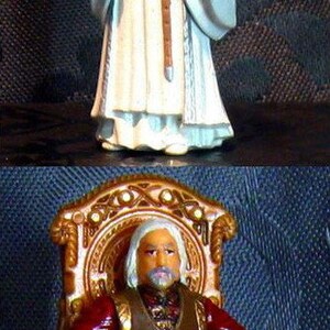 Lord of the Rings Set 2 the Two Towers Plastic Collectible Miniatures ...