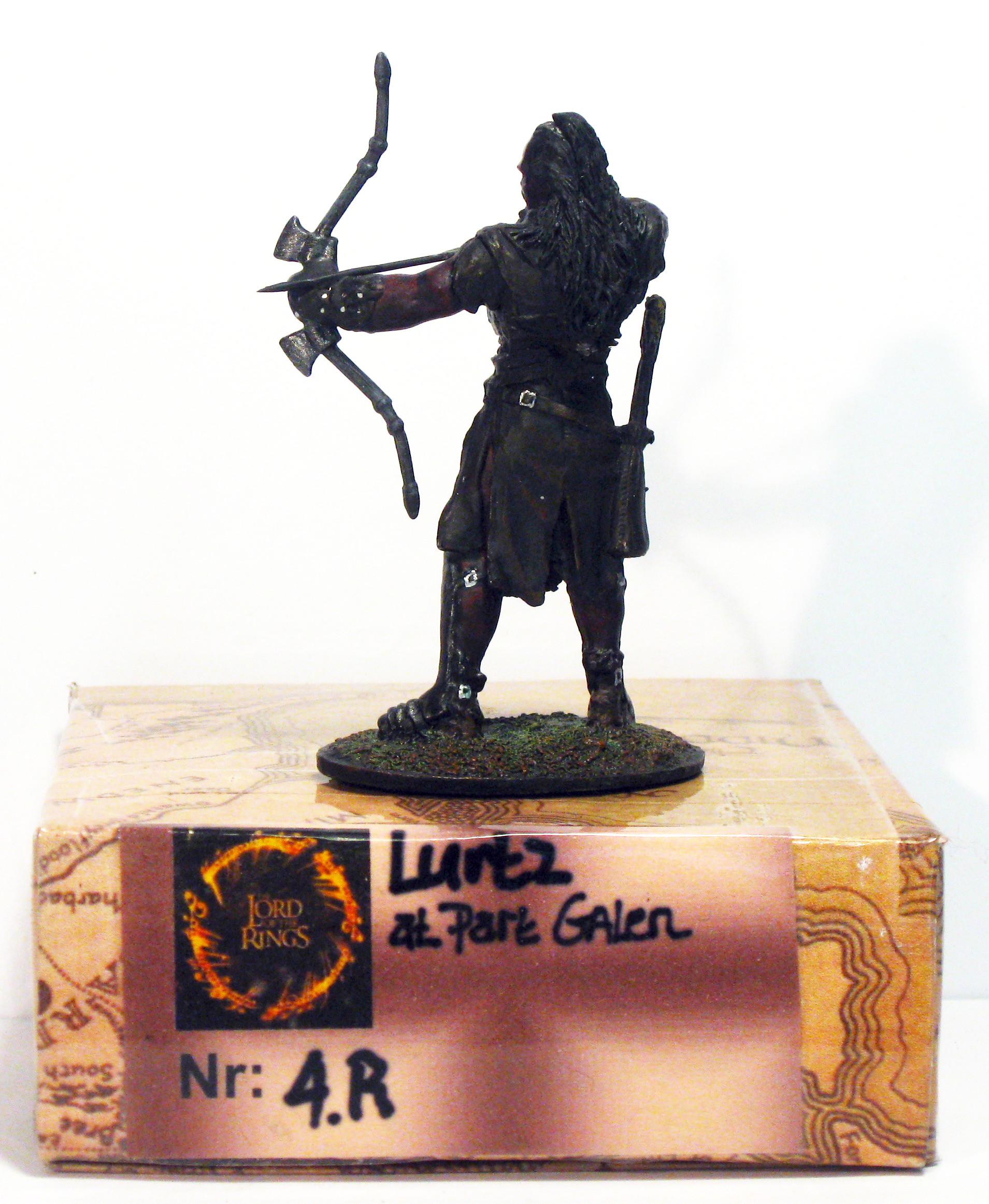 Lord of the Rings Lurtz Uruk-hai Captain Collectible Miniature Eaglemoss  Collection #4 (R) - Etsy Finland, image size:1909x2322