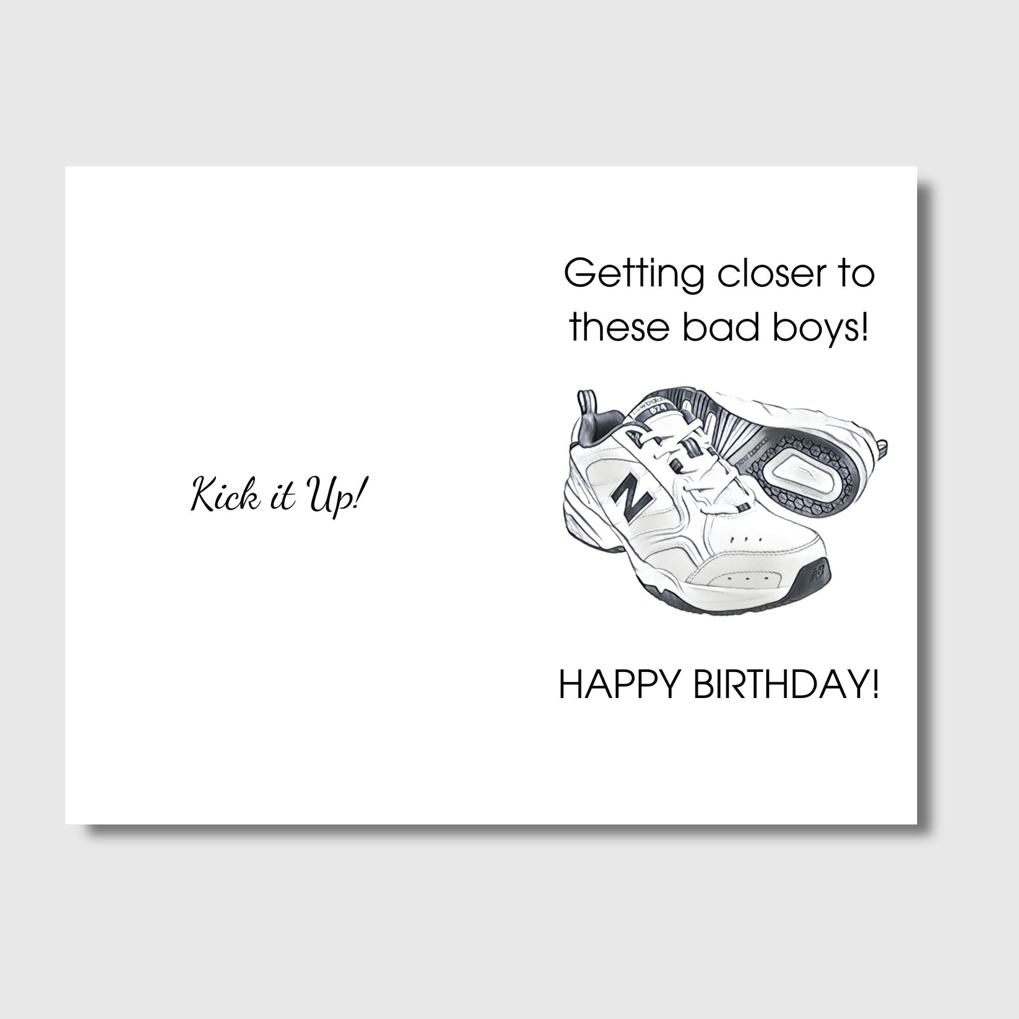 Birthday Print Pattern Sneaker Shoes For Men Women