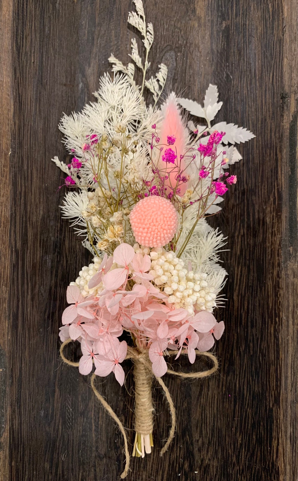 Mini Dried Flower Bouquet Posy Etsy Australia
