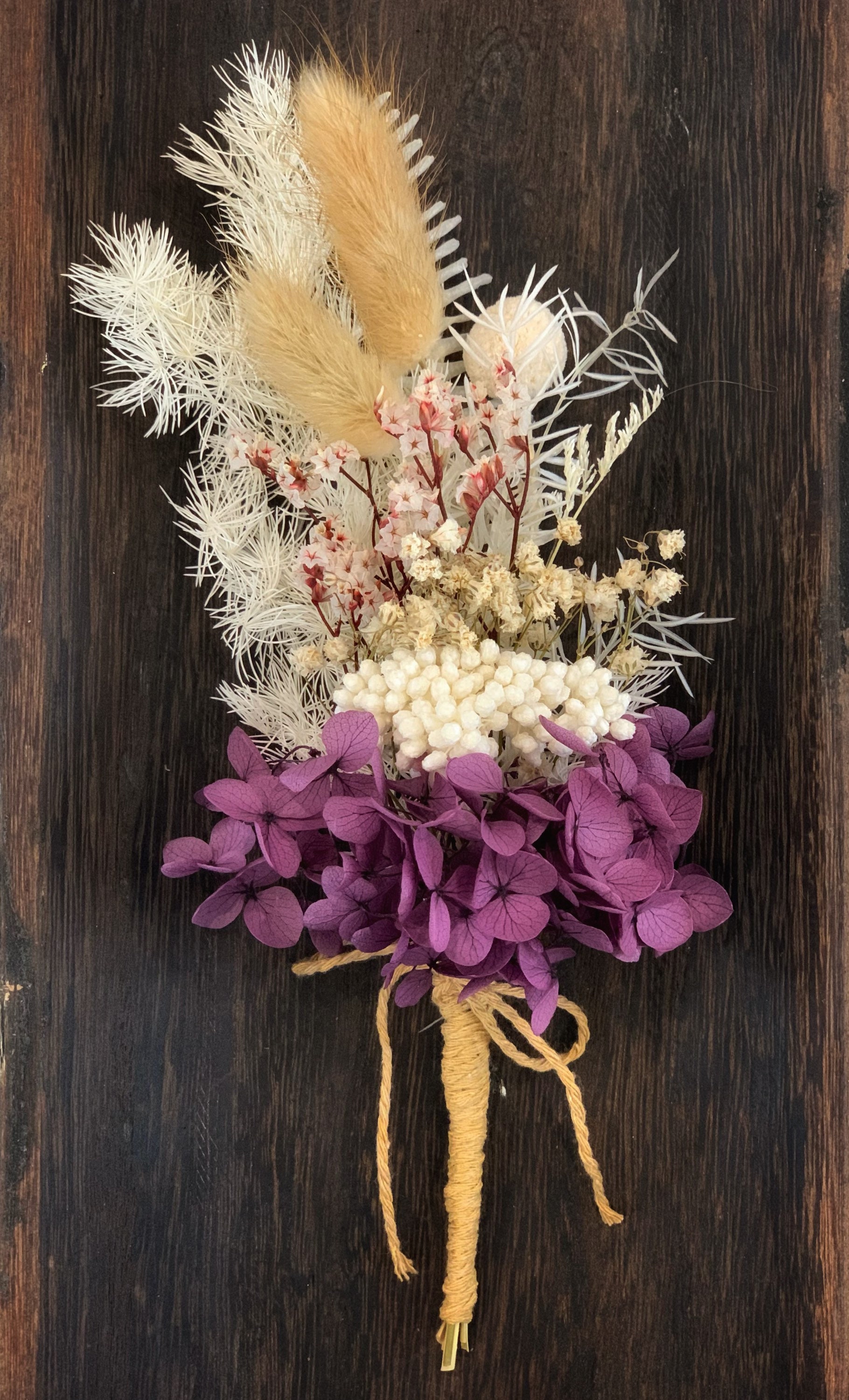 Mini Dried Flower Bouquet Posy Etsy Australia