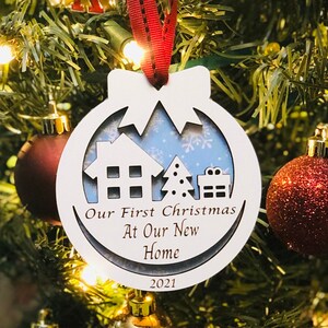Christmas ornament 2022 SVG-Glowforge