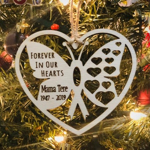 Memorial Christmas Ornament
