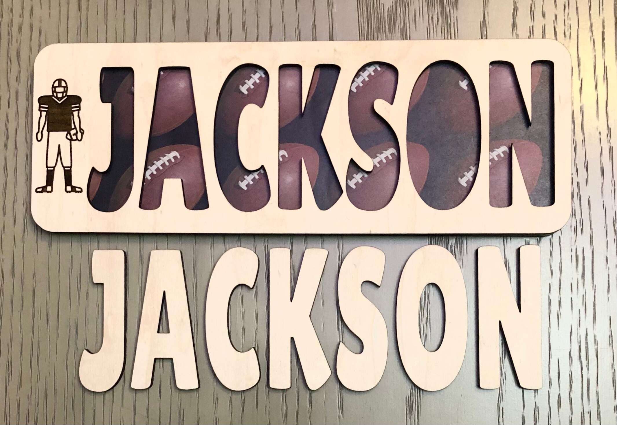 Name Puzzle Template SVG for Etsy Canada