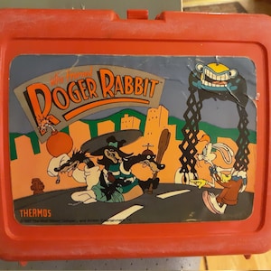 vintage ROGER RABBIT lunch box
