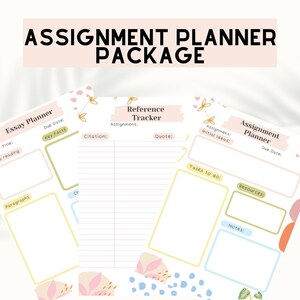 Könnte beinhalten: Drei druckbare Aufgabenplaner-Seiten mit einem floralen und gepunkteten Design. Die Seiten beinhalten Abschnitte für Titel, Fälligkeitstermin, wichtige Fakten, Zitate, Aufgabe, Zitat, erste Ideen, Aufgaben, Ressourcen und Notizen.