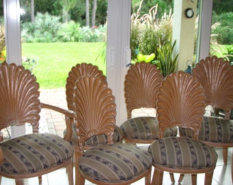 VENETIAN ITALIAN GROTTO Hollywood Shell Chairs