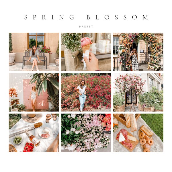 Spring Blossom Lightroom Preset