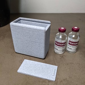 Double Insulin Vial Travel Case