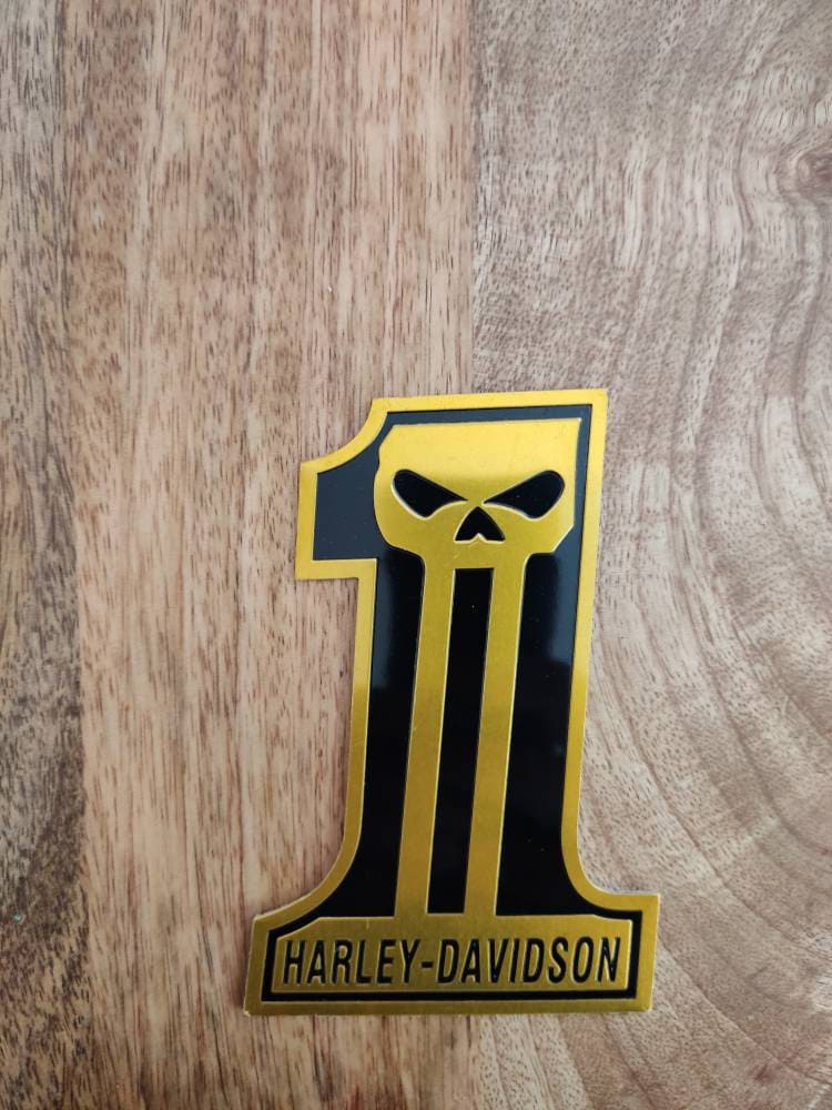 Harley davidson sissy bar emblems Etsy Italia
