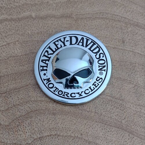 Willie G Skull Emblem Badge 