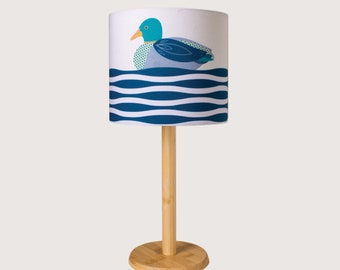 Mallard Lampshade / Light Shade, 20cm Diameter, Designed and Made in the UK