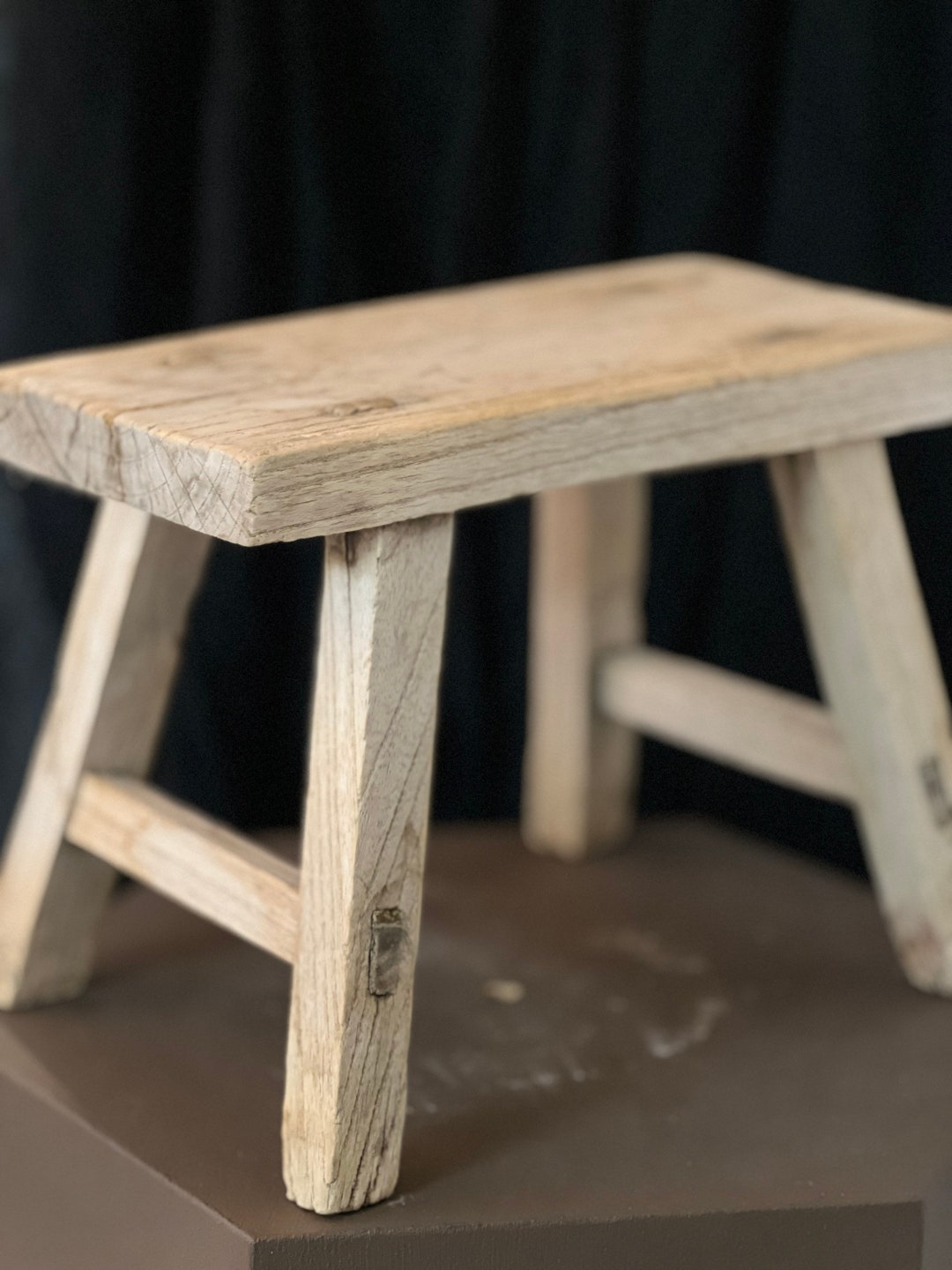 Vintage Chinese Stool - Etsy