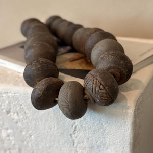 Antique African Clay beads