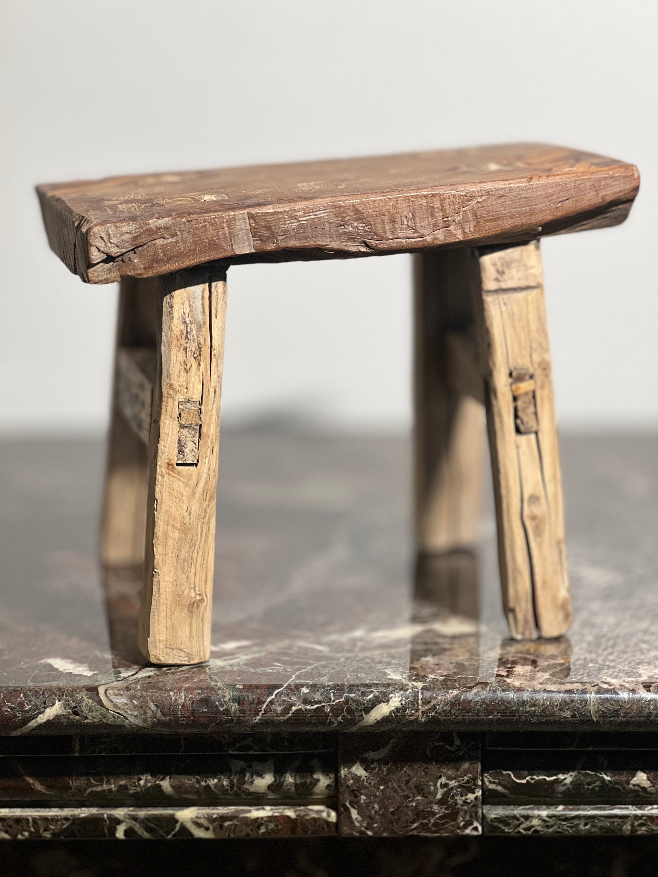 Vintage Chinese Stool - Etsy
