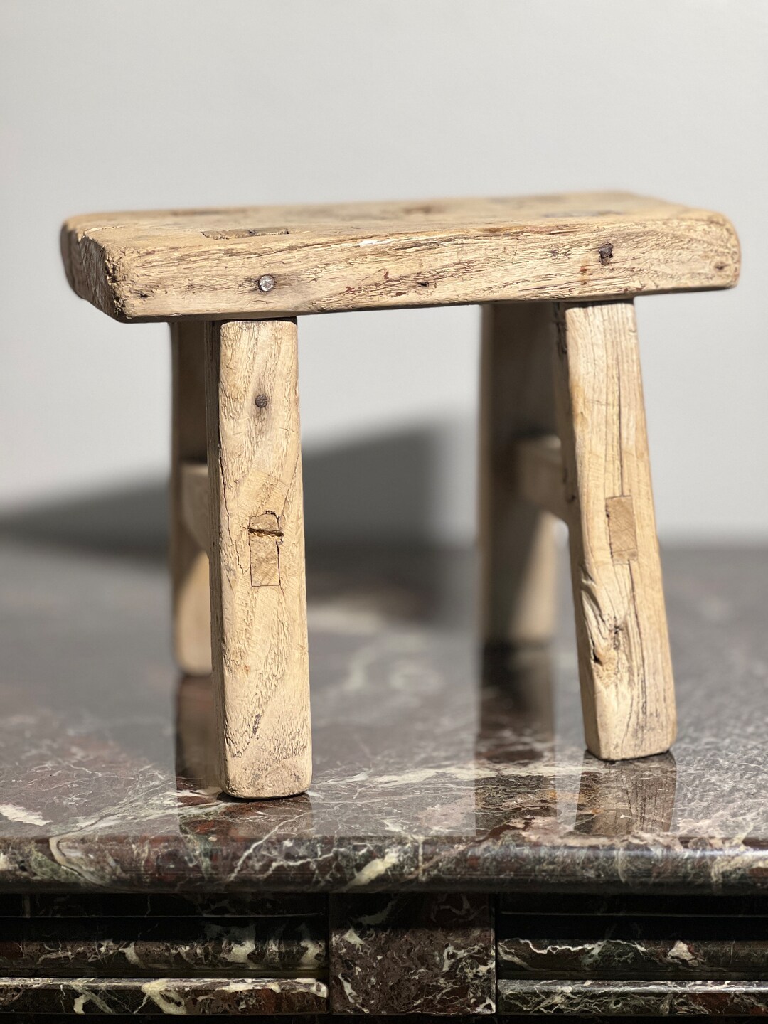 Vintage Chinese Stool Etsy