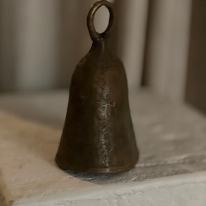 Vintage African brass bell