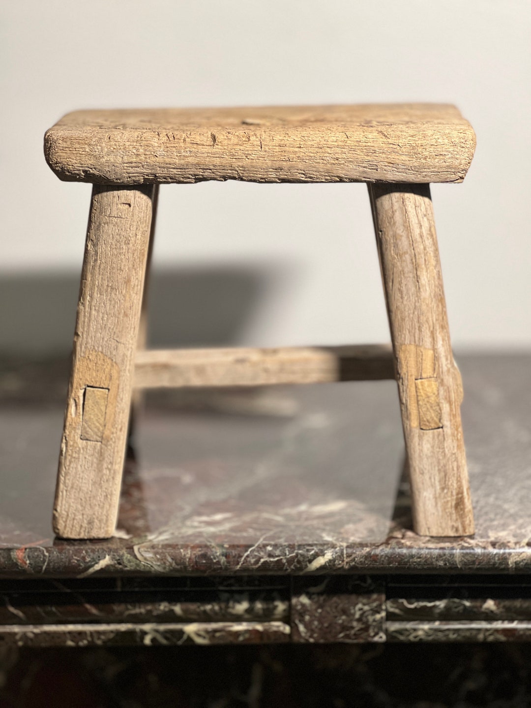 Vintage Chinese Stool Etsy