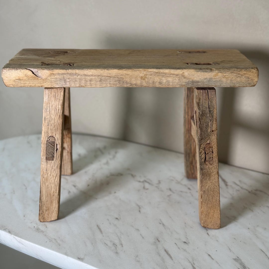 Vintage Chinese Stool - Etsy Australia