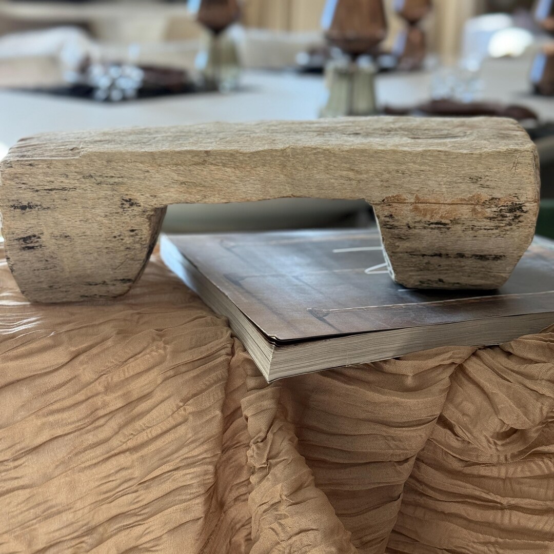 Vintage Wood Riser - Etsy