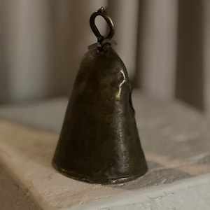 Vintage African brass bell