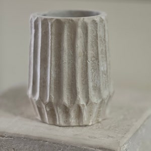 Papier-mâché Vase