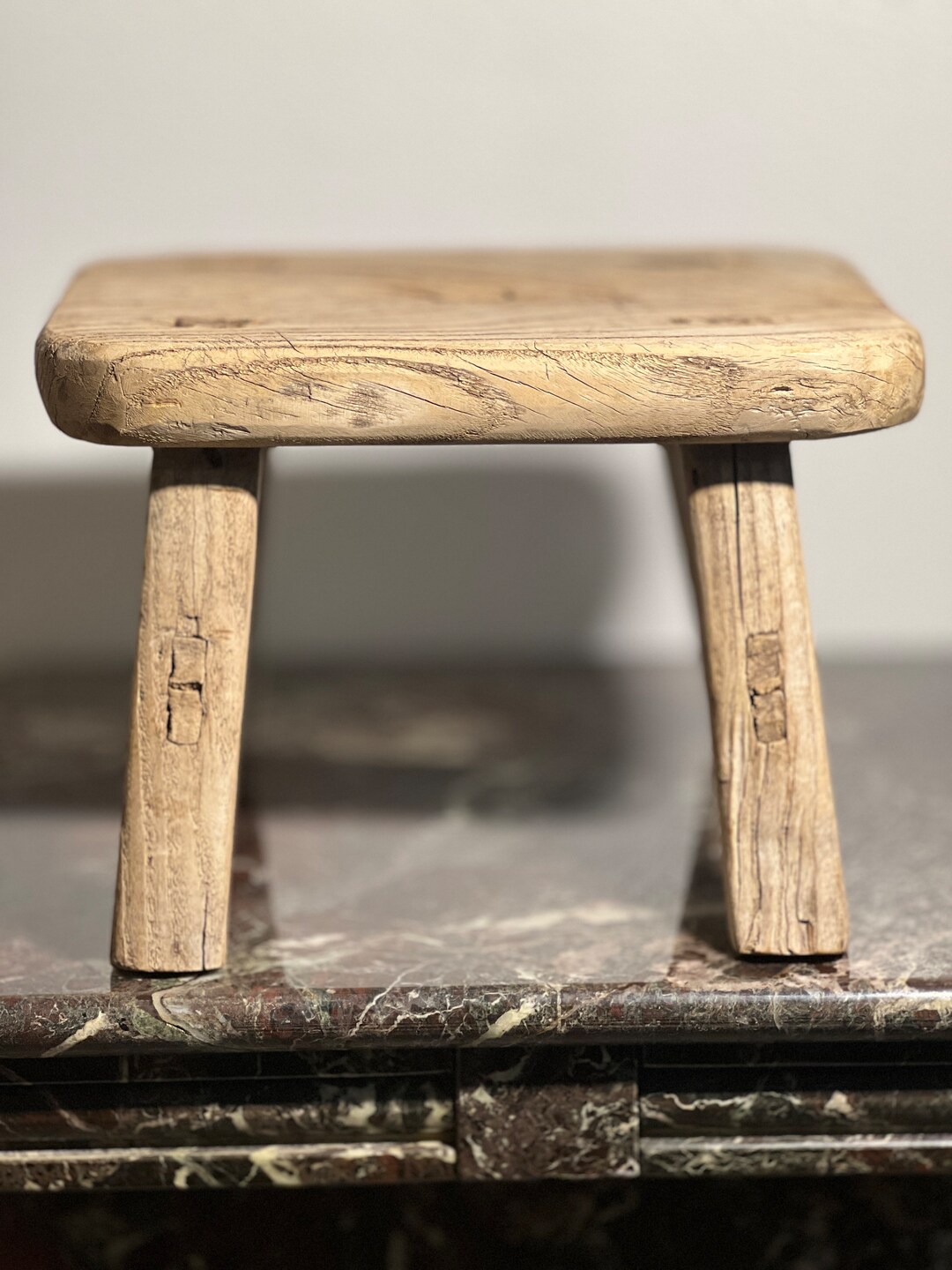 Vintage Chinese Stool Etsy