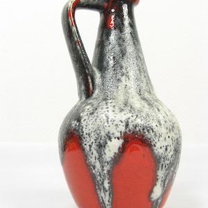 70&#39;s Lava Vase Bay Ceramic