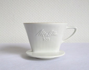 MELITTA Coffee Filter XL, No. 103 Quick Filter 4 Holes for 8-15